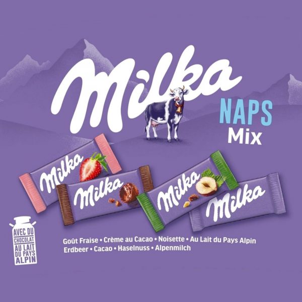 Assortiment de 250 mini-chocolats Mars, Snickers, Bounty, Twix, Milka, Daim, Toblerone | emballés individuellement 1.9 kgs | boite à partager pour les fêtes et anniversaires – Image 4