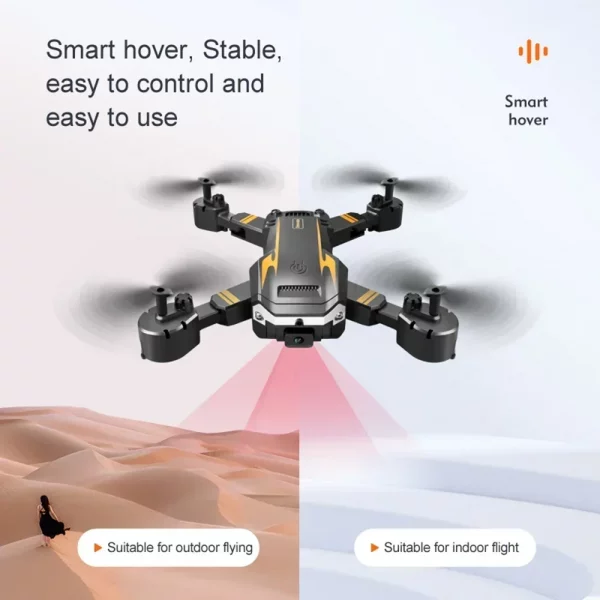 Drone GPS professionnel 5G 8K, double caméra 4K, photographie aérienne, évitement d'obstacles, UAV, quadrirotor, hélicoptère, jouets cadeaux – Image 4