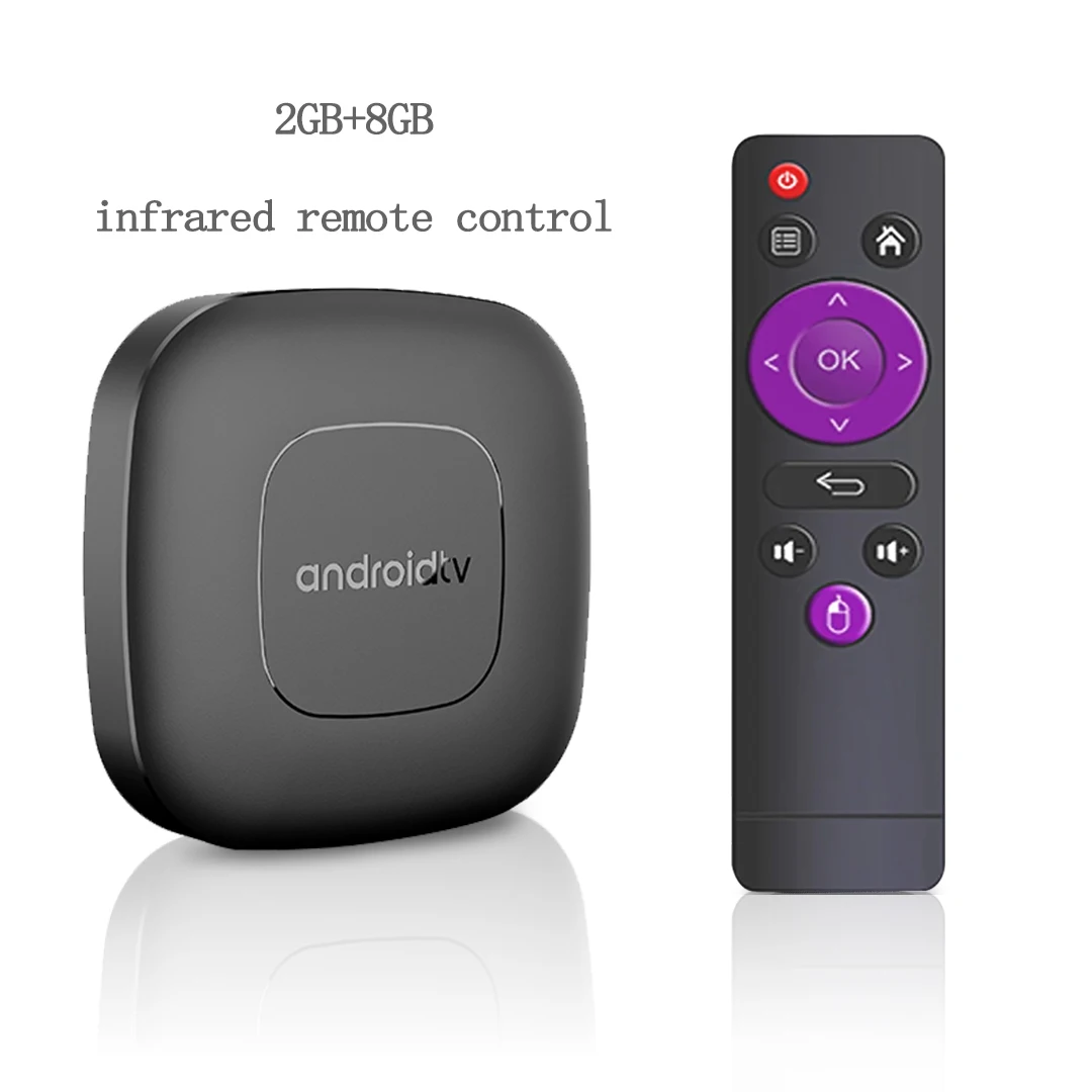 Nouveau sur le marché: Boîte TV Mortal T1 avec Google Assistant, Wifi 5G et Android14 - T1 2G8G IR Remote