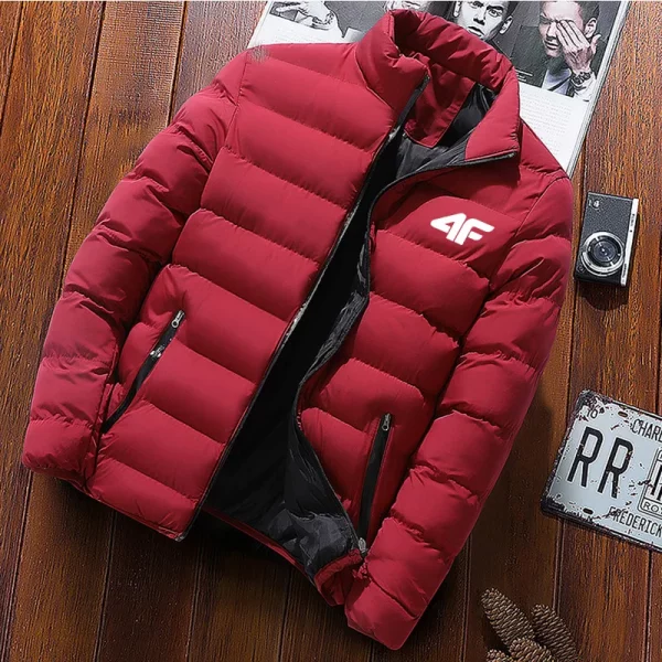 Veste rembourrée de marque pour hommes, grande veste courte et légère en coton rembourré, veste chaude d'extérieur, nouvelle collection automne et hiver 2025 – Image 3