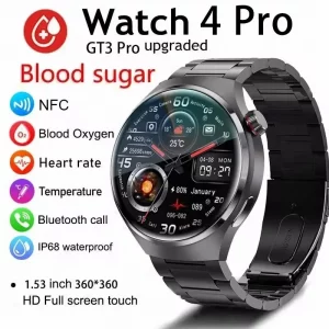 Nouveau Huawei GT4 PRO montre intelligente hommes montre 4 Pro AMOLED HD écran Bluetooth appel GPS NFC fréquence cardiaque étanche SmartWatch 2025 nouveau