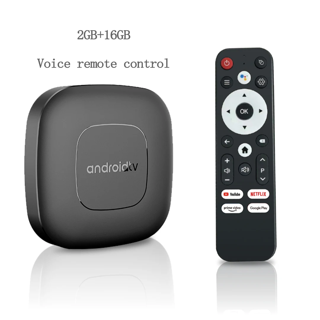 Nouveau sur le marché: Boîte TV Mortal T1 avec Google Assistant, Wifi 5G et Android14 - T1 2G16G Voice