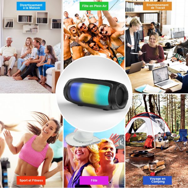 Enceinte Bluetooth polyvalente pour mobiles, tablettes et plus encore - L'accessoire audio ultime – Image 5