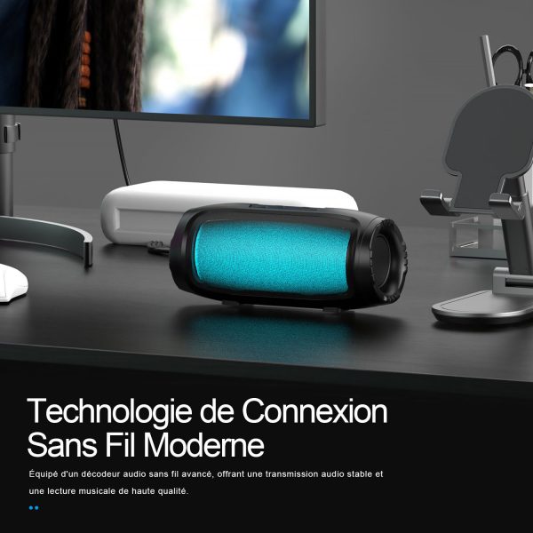 Enceinte Bluetooth polyvalente pour mobiles, tablettes et plus encore - L'accessoire audio ultime – Image 4