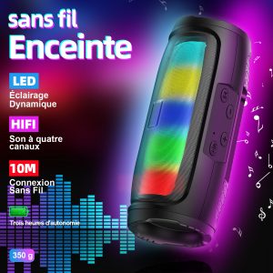Enceinte Bluetooth polyvalente pour mobiles, tablettes et plus encore - L'accessoire audio ultime