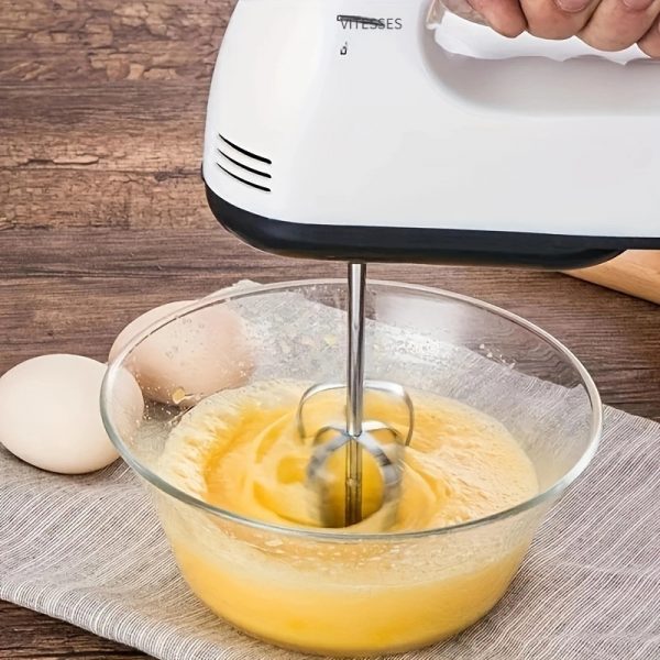 Découvrez le Mixeur Vintage Électrique à Main PANCERKA 7 Vitesses - Fouet et Batteur Polyvalent pour une Cuisine Authentique! – Image 5