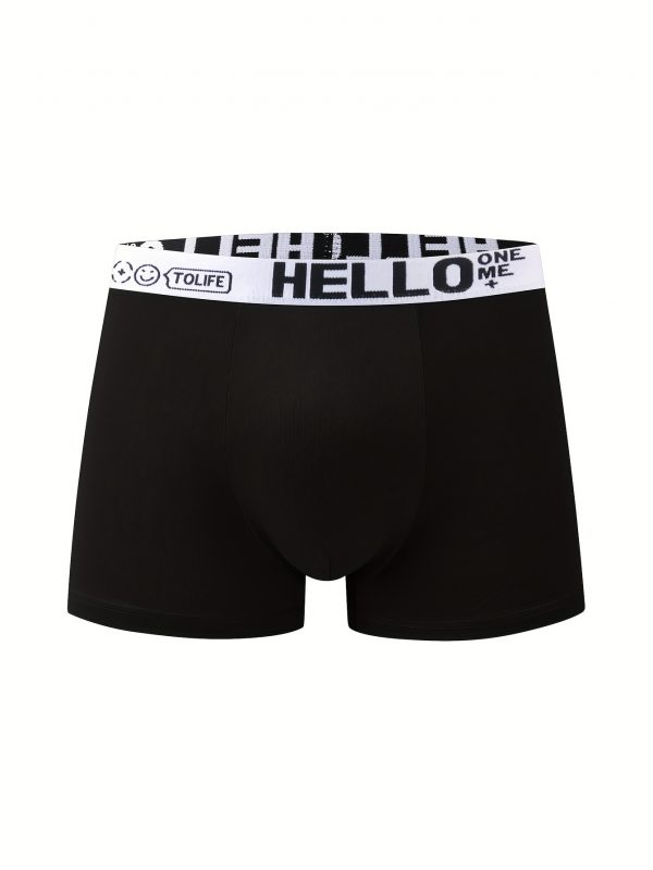 15 Boxers pour Hommes: La Coupe Parfaite en Couleurs Unies! Essayez-les Maintenant – Image 2