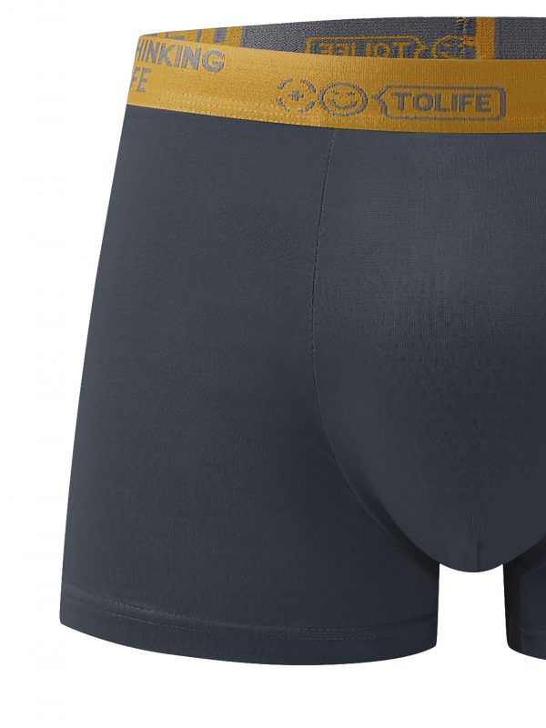15 Boxers pour Hommes: La Coupe Parfaite en Couleurs Unies! Essayez-les Maintenant – Image 6