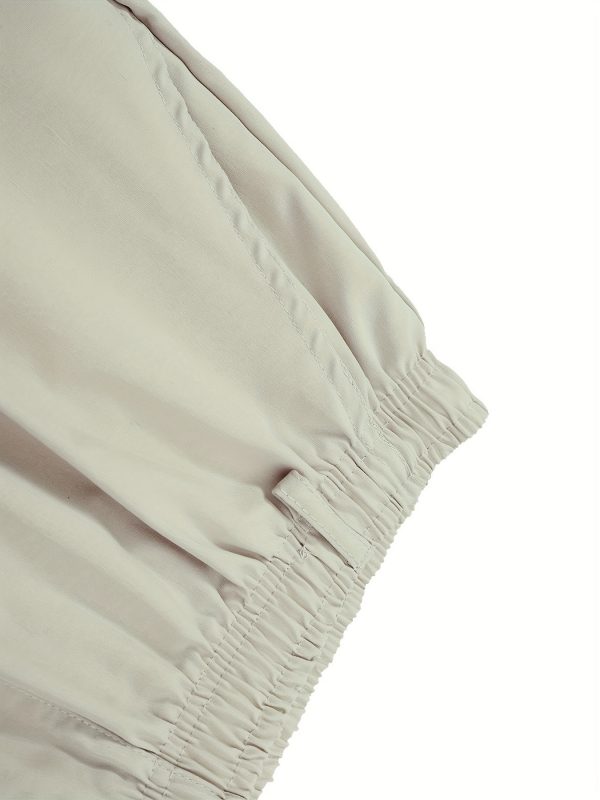 Lot de 2 shorts Cargo avec Imprimé du Drapeau Américain: Parfaits pour le printemps et l'Été – Image 6