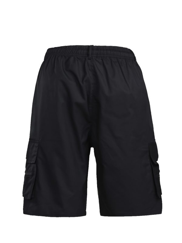 Lot de 2 shorts Cargo avec Imprimé du Drapeau Américain: Parfaits pour le printemps et l'Été – Image 5