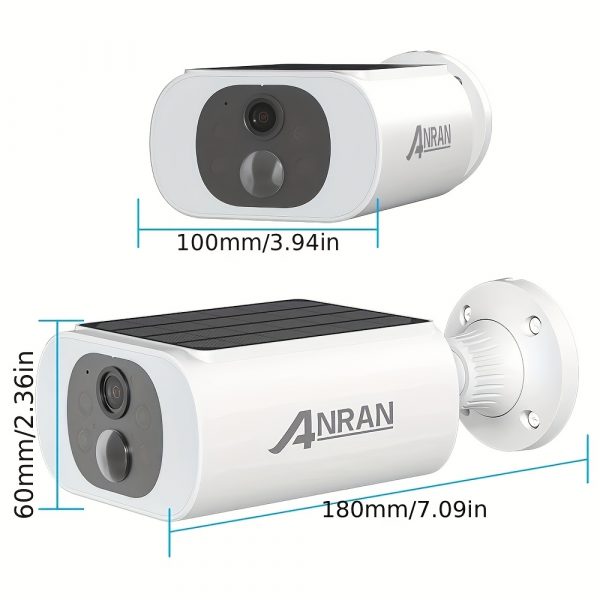 Communication Efficace: Caméra Solaire ANRAN 2K avec Interaction Audio Bidirectionnelle – Image 6