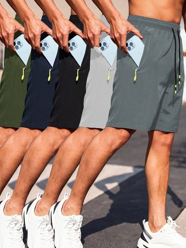 Les Essentiels de la Mode Masculine: Ensemble de Cinq Pantalons Décontractés pour Hommes – Image 4
