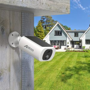 Communication Efficace: Caméra Solaire ANRAN 2K avec Interaction Audio Bidirectionnelle