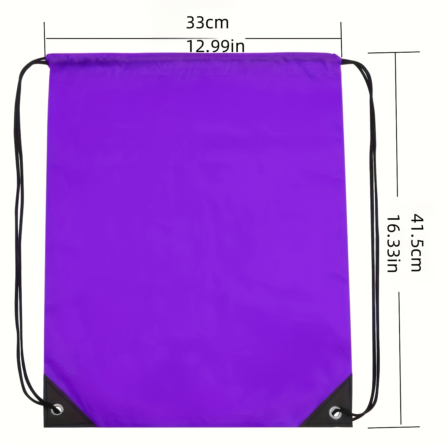 lot de Sac à Dos Unisexe 30 pièces (couleurs Noir, Bleu, Rouge Et Vert) avec Cordon de Serrage, Idéal pour le Sport et les Activités Extérieures - Image 3