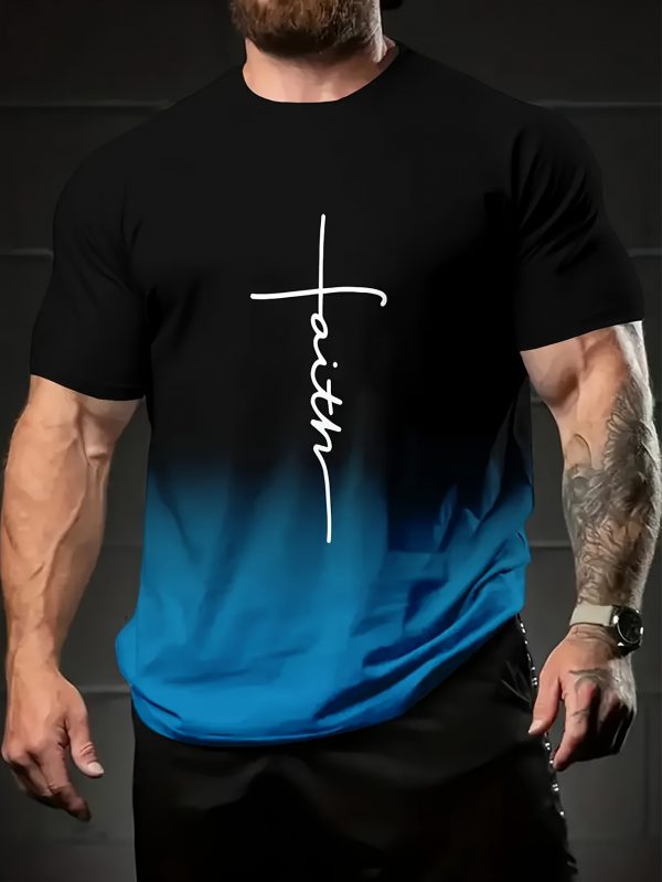 Adoptez le Look Parfait avec cet Ensemble de T-shirts Dégradés – Image 2