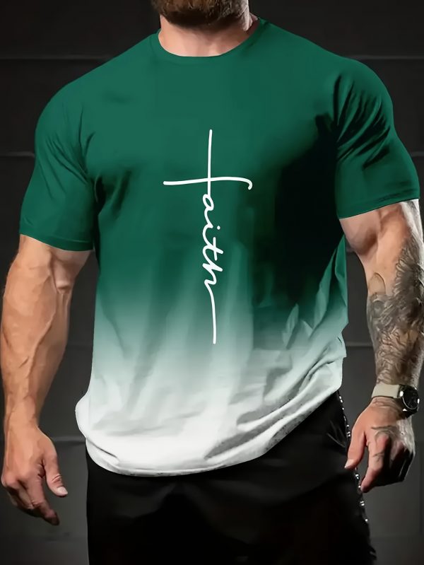 Adoptez le Look Parfait avec cet Ensemble de T-shirts Dégradés – Image 4