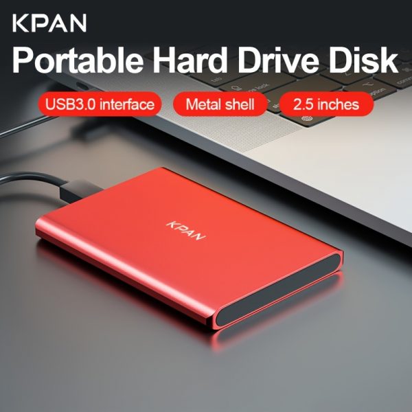Nouveau Disque Dur Portable KPAN 500 Go Performance USB 3.0 et Design Métallique Élégant! – Image 2