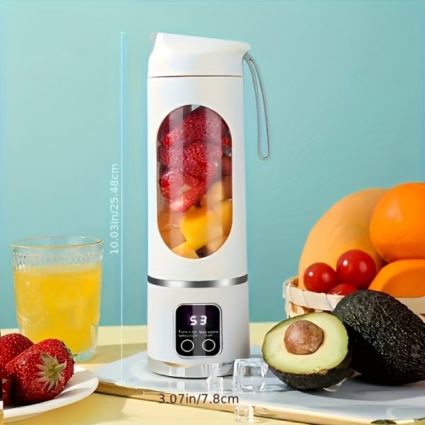 Découvrez le Mixeur Compact Rechargeable par USB - Parfait pour les Boissons aux Fruits Frais! – Image 3