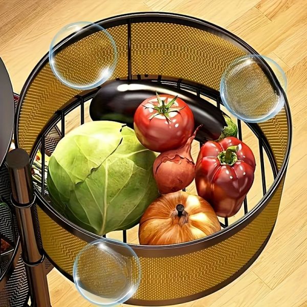 Découvrez l'Étagère Métallique Multicouche : Le Secret d'une Cuisine Organisée! – Image 10
