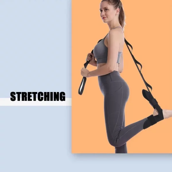 Bande d'étirement de Yoga multicolore, Fitness à domicile, dos ouvert, beauté, Relaxation musculaire, offre spéciale – Image 6