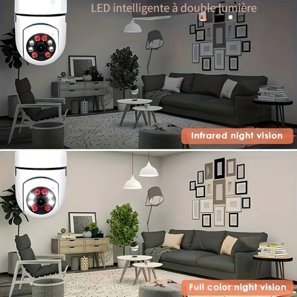 2 PCS - Suivi et détection de mouvement : la technologie qui veille sur vous, même la nuit – Image 6