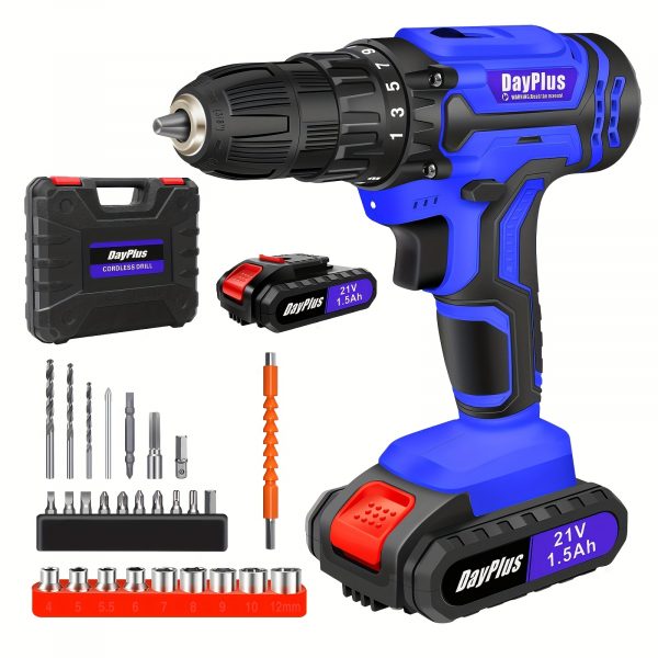Équipez-vous pour le bricolage : 29 accessoires avec la perceuse - visseuse électrique 45Nm – Image 6