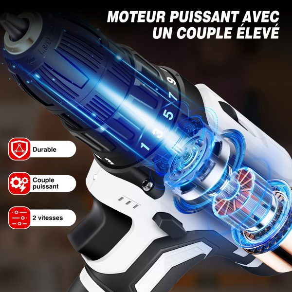 Équipez-vous pour le bricolage : 29 accessoires avec la perceuse - visseuse électrique 45Nm – Image 9
