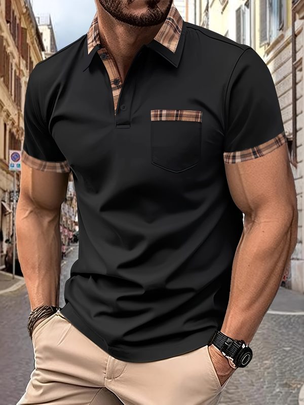 Découvrez la Chemise Polo Parfaite pour l'Été : Élégance Décontractée avec Détail à Carreaux