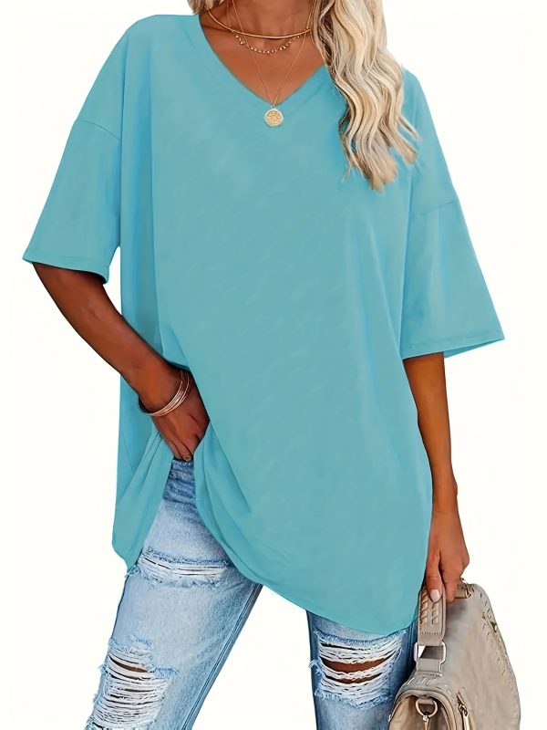 3 T-Shirts Décontractés Indispensables pour Femmes : Style et Confort à Petit Prix – Image 6