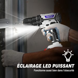 Équipez-vous pour le bricolage : 29 accessoires avec la perceuse - visseuse électrique 45Nm