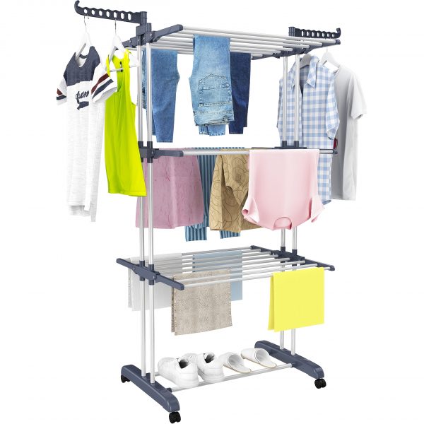 Découvrez le Grand Étendoir à Linge Pliable : Un Must-Have pour Tous vos Vêtements – Image 2