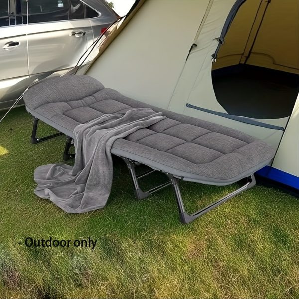 Ne Partez Pas en Voyage Sans Ce Lit Pliant Incontournable pour l'Extérieur – Image 4