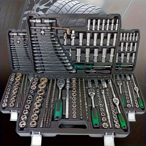 216 pcs - Découvrez la boîte à outils ultime pour réparer voitures, motos et vélos sans batterie