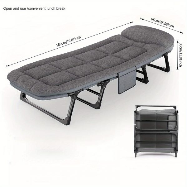 Ne Partez Pas en Voyage Sans Ce Lit Pliant Incontournable pour l'Extérieur – Image 3