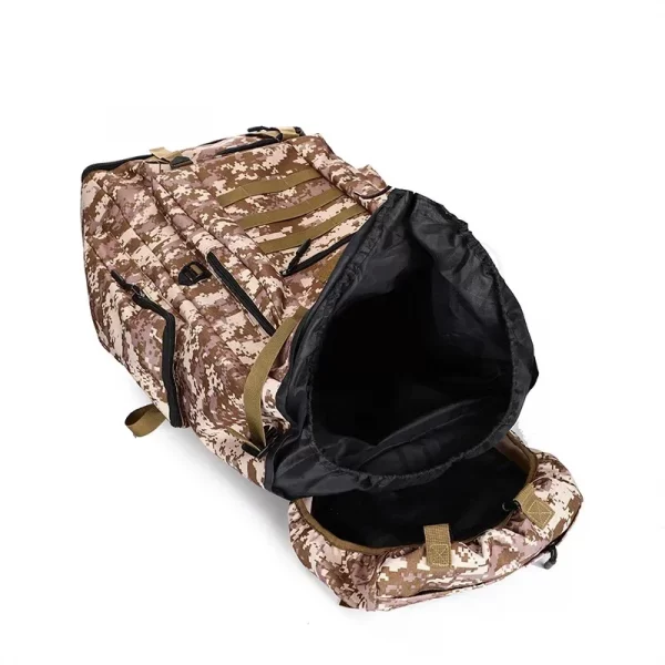 "Découvrez le Sac à Dos Militaire 100L : Le Meilleur Compagnon pour vos Aventures Outdoor – Image 3
