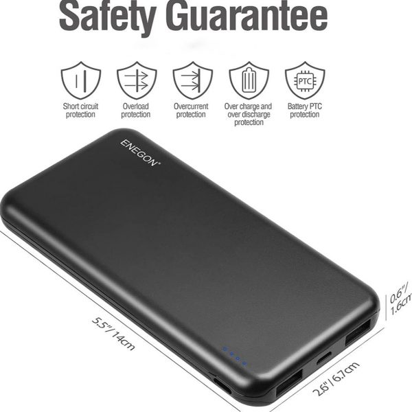 10000mAh 4 Ports USB pour Tous Vos Appareils : La Banque de Puissance Qui Change Tout - 2 pcs – Image 9