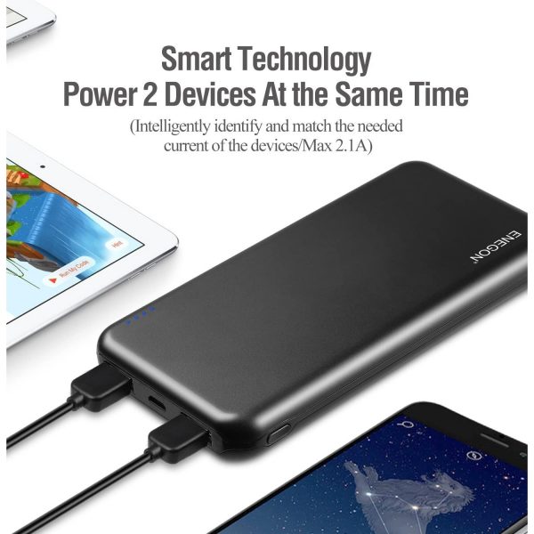 10000mAh 4 Ports USB pour Tous Vos Appareils : La Banque de Puissance Qui Change Tout - 2 pcs – Image 11