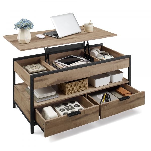 Découvrez la Table de Salon Révolutionnaire avec Tiroirs Cachés – Image 6