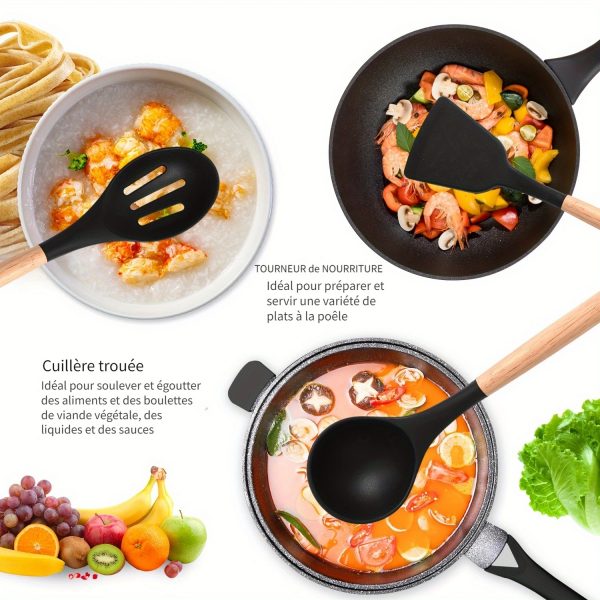 44 pièces Les Essentiels en Silicone qui Rendent la Cuisine Un Jeu d’Enfant – Image 10