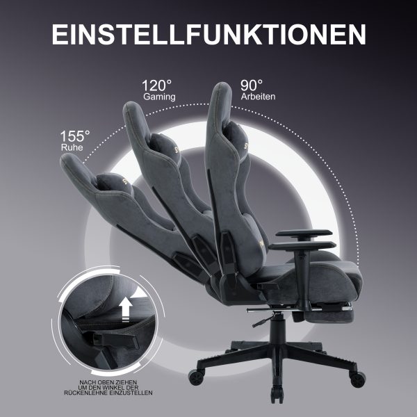 Le Fauteuil de Bureau Gamer avec Repose-Pieds qui Change Tout ! À Tester Absolument – Image 6