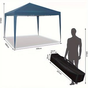 Protégez-vous du soleil avec notre tente de jardin mobile : la solution parfaite pour le camping