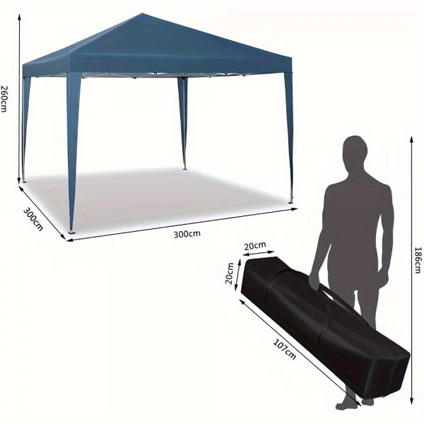 Protégez-vous du soleil avec notre tente de jardin mobile : la solution parfaite pour le camping