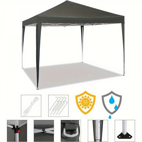 Protégez-vous du soleil avec notre tente de jardin mobile : la solution parfaite pour le camping – Image 6
