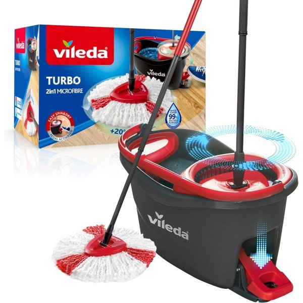 Vileda - Le meilleur seau à mop avec pédale : un nettoyage facile et rapide – Image 6