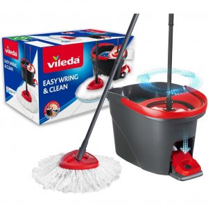 Vileda - Le meilleur seau à mop avec pédale : un nettoyage facile et rapide