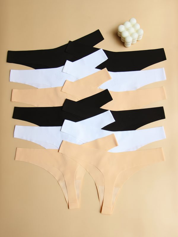 Osez la Séduction : Nouveau Lot de 12 Sous-vêtements sans Couture pour Femme – Image 6