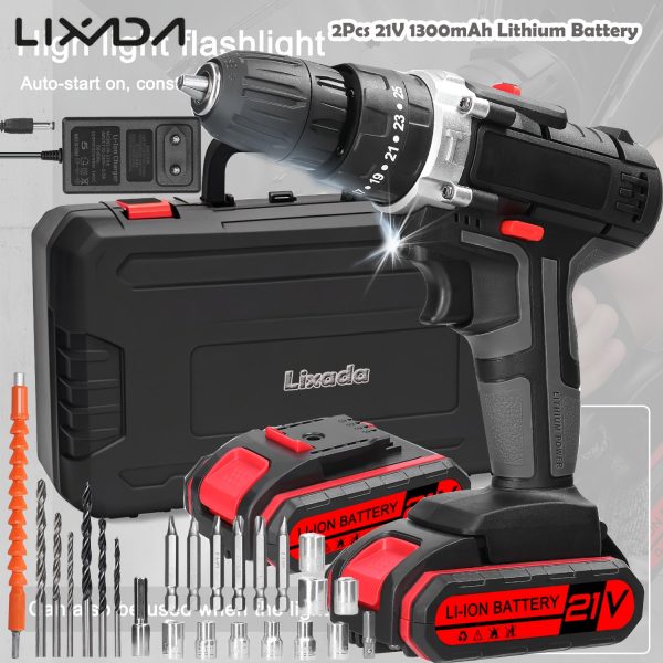 Découvrez la perceuse visseuse 21V : légère, puissante et idéale pour vos projets – Image 8