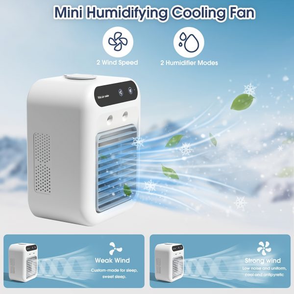 Le Secret d’un Été Serein : Climatiseur Portable Rechargeable à Emporter Partout – Image 3