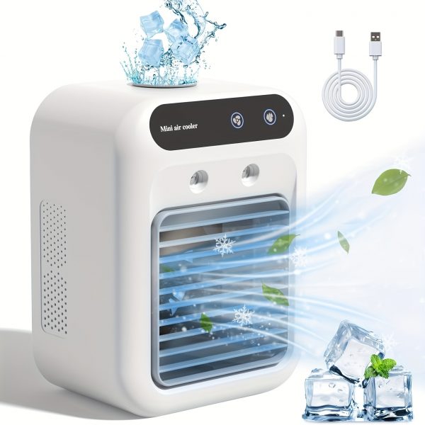Le Secret d’un Été Serein : Climatiseur Portable Rechargeable à Emporter Partout – Image 6