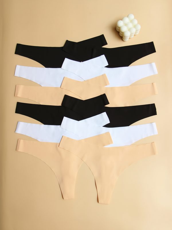 Osez la Séduction : Nouveau Lot de 12 Sous-vêtements sans Couture pour Femme – Image 4